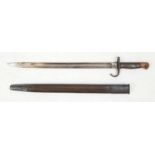 WW1 British Unit Marked Hooked Quillion 1907 Pattern Bayonet. Dated 1909. Unit marked to the 5th