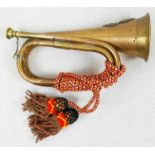 Vintage Bugle from The Royal Welsh Fusiliers. 30cm length.