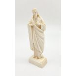 Vintage Bone Statue of Jesus. 13cm