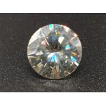 3.35cts of White Moissanite Gemstone.