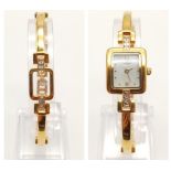 Gold Plated Sekonda Classique Ladies Watch. Comes with matching bangle. Quartz Movement. Excellent