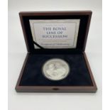 The Royal Line of Succession Cook Islands 5oz Silver Coin. Comes with COA in presentation box. 155.