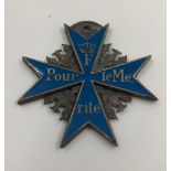 A repro blue max medal