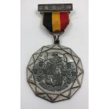 Belgium peace keeper medal from 1977