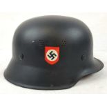 WW2 German Light Weight Police Helmet