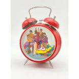 Rare Beatles Yellow Submarine Alarm Clock. No maker listed. Submarine moves as clock ticks. In