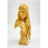 Vintage repro Carmella by Vilanis Bust/Sculpture. 19cm high.