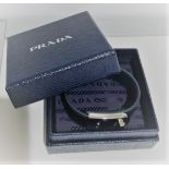 New Prada bracelet with box; no papers;