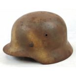 WW2 German M40 Helmet in Normandy Camouflage