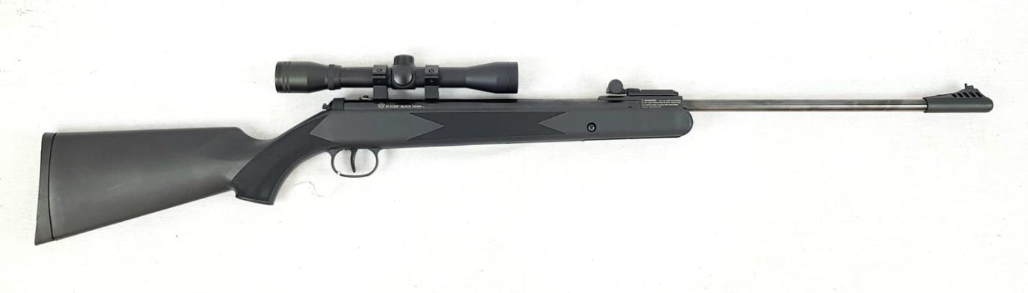 Excellent condition Ruger Black Hawk .177 Calibre Air Rifle Composite Nylon Stock with Ruger. 4 x 32