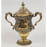 Antique (18th Century) silver gilt cup given to D'Ouchy from her father Charles White in 1865.