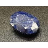 10.77cts of Oval Natural Blue Sapphire. IGLI&I Certified