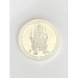 Half OZ Ganesh Fine Silver Coin