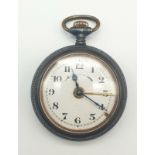 A Rare 1920s/30s Pocket Watch with Alarm. In working order but alarm is untested. Marked SF RA on