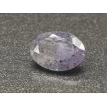 1.200cts of Oval Shaped Ceylon Natural Blue Sapphire. GLI Certified.
