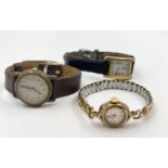 Three Vintage Ladies Watches Including: An Accurist, a Timex and a Citizen. As Found