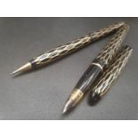 A 60?s vintage Lady Sheaffer fountain pen and mechanical pencil in excellent condition, in the