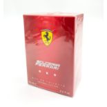A Bottle (2.5fl. oz) of Scuderia Ferrari Eau de Toilette. Unused, as new, in box and wrapped.