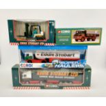 4 CORGI COLLECTABLE CLASSIC VEHICLES WITH THE EDDIE STOBART LIVERY