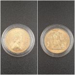 A 22k Gold Full Sovereign. Dated 1981.