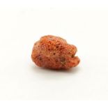 10ct rough natural red coral stone