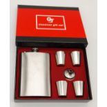 Royal Marine Hip Flask Set.