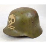 Finnish 4th Division Kev Os 4 ?White Death Unit? Helmet