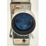 A Vintage Bell and Howell Electric Eye 8MM Perpetual Movie Camera. Comes with original case.