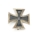 WW1 Imperial German Iron Cross 1st Class in Original box of issue. 3-part construction with Iron