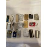 Large selection of VINTAGE LIGHTERS,some a/f.
