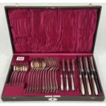 Set of Early German Silver Plated Cutlery by the Famous Solingen Knife Company. 30 Pieces.