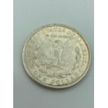 Silver Morgan dollar USA 1921