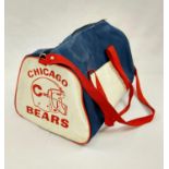 A Vintage Chicago Bears Carry Bag.