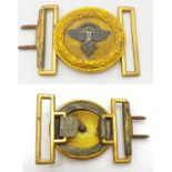 WW2 3rd Reich N.S.F.K Officers Buckle