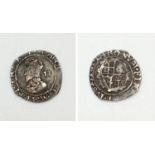 An Extremely Rare Hammered 1625-1649 Charles I Halfgroat Coin. Condition as per photos.