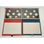 Two Royal Mint Proof Coin Collection Sets. 1987 and 1988. 7coins per set. Comes in a presentation