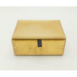 A Soleil D'Or Gold Leaf Trinket Box. As new, in box. 12 x 10cm