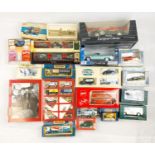 Wonderful Mixed Collection of 36 Diecast Model Cars and trucks. As new, in original boxes.