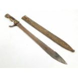 RARE WW1 Imperial German Pioneers Saw Back Butcher Bayonet. Lord Kitchener decreed that any prisoner