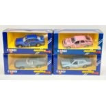4 Corgi Die Cast Model Cars. As new, in original boxes.