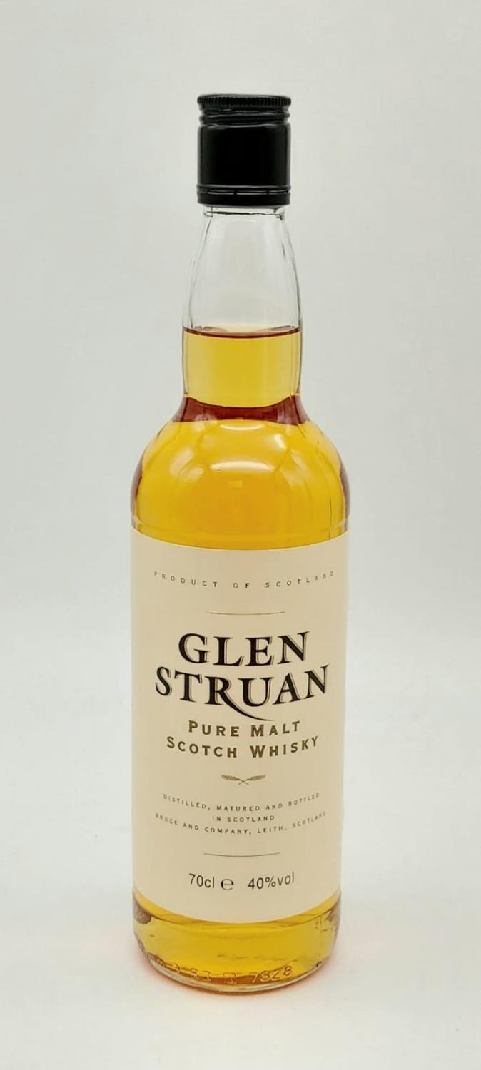 A Bottle of Glenn Struan Pure Malt Whisky. As new in presentation case. - Image 2 of 8