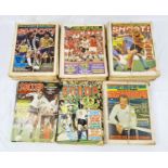 A COLLECTION OF SHOOT MAGAZINES FROM 1974, 1978,1979 AND 1981