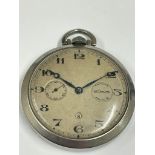 Vintage Rare Jaeger leCoultre 8 day power reserve pocket watch (fully working), an extremely rare