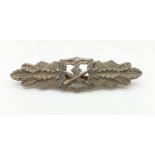 3rd Reich Close Combat Clasp-Silver Grade. Maker: FEC. W.E PEERHAUSE