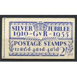 BOOKLETS 1935 2/- Silver Jubilee edition 302, fine. SG BB16. Cat £90.