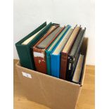 COMMONWEALTH collector's remainders in 8 albums or stock books, all periods mint and used. Noted