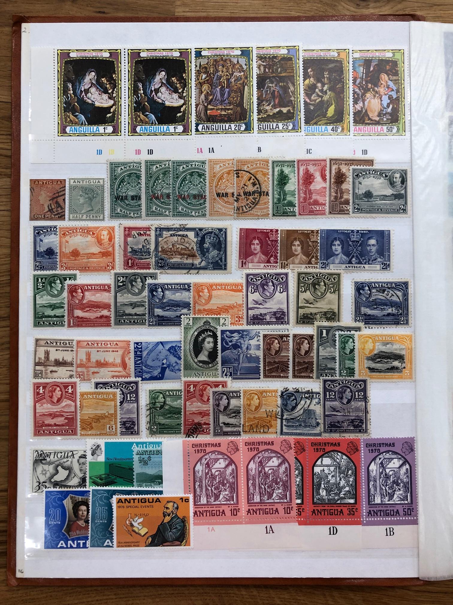 COMMONWEALTH accumulation in 2 stock books mostly KG 6 and QEII with blocks. Values generally to the - Bild 2 aus 4