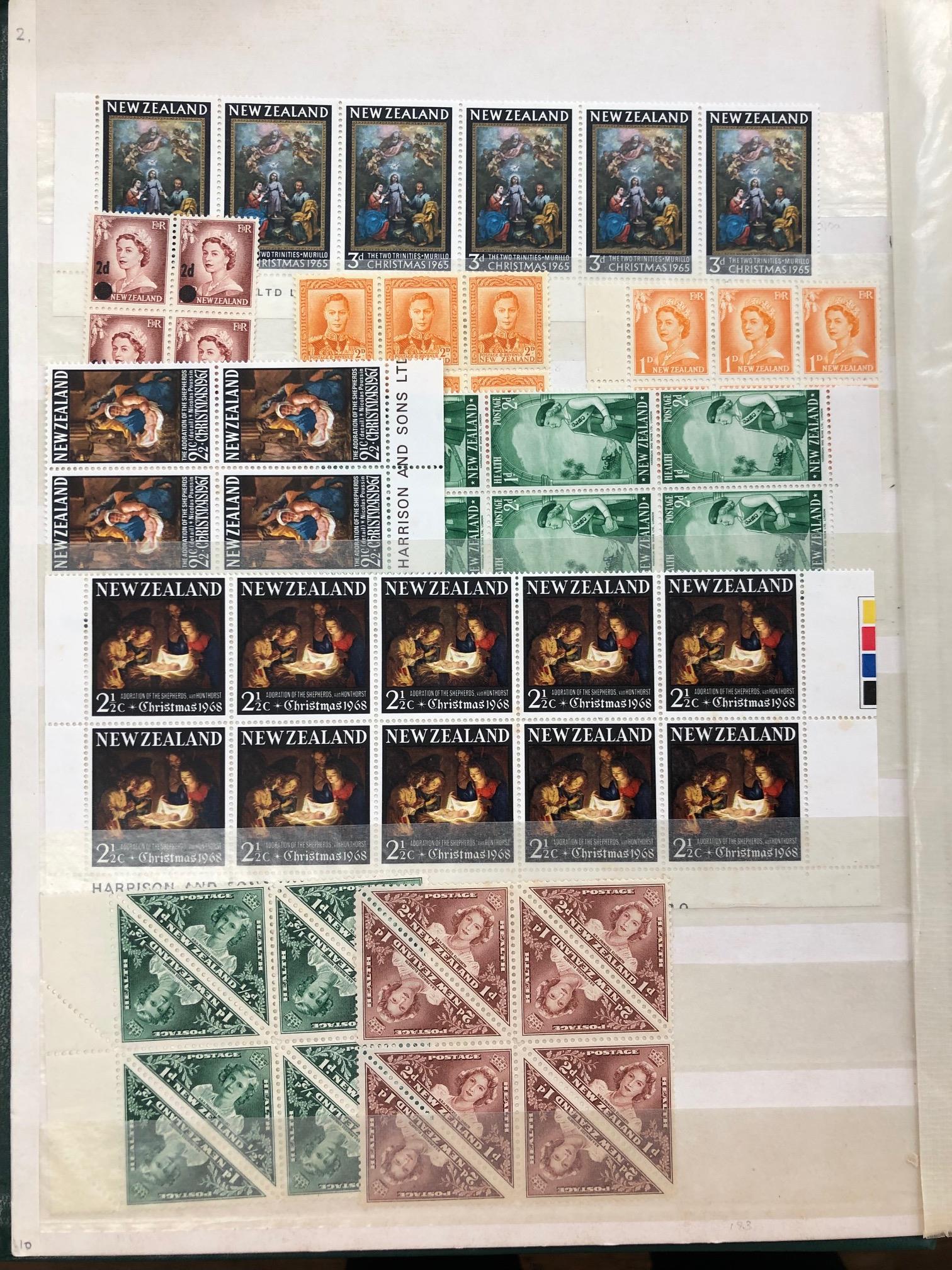 COMMONWEALTH accumulation in 2 stock books mostly KG 6 and QEII with blocks. Values generally to the - Bild 4 aus 4