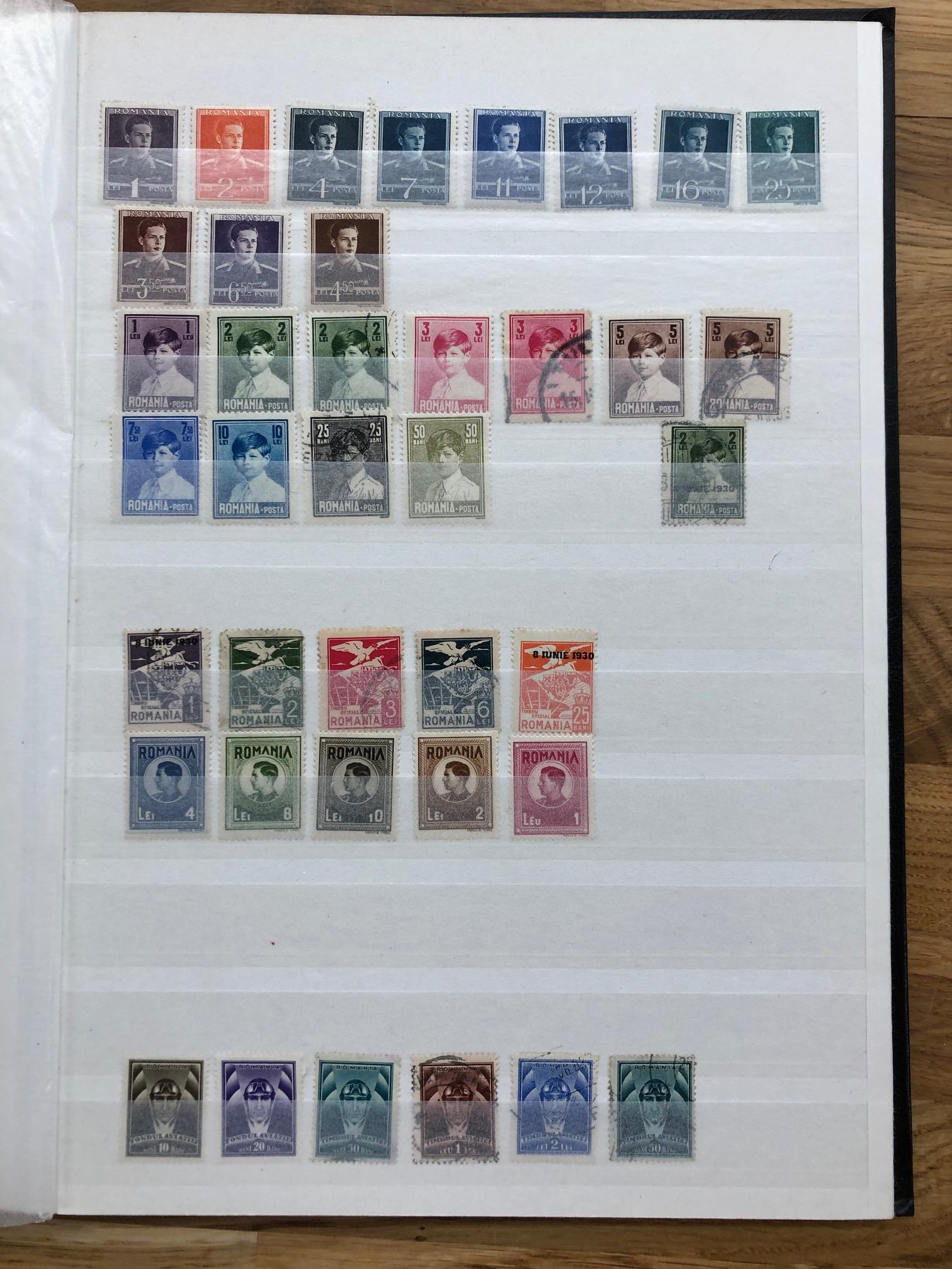 RUMANIA 1906 - 61 mint and/or used collection in stock book, noted 1932 Scouts, several 1940s - Image 2 of 2
