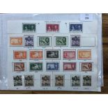 CAYMAN IS 1937 Coronation set plus 1938 - 48 set inc perf types to 10/- x 2.